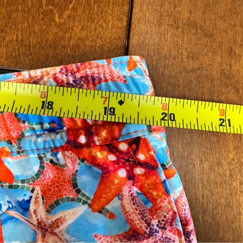 NWT Men's Swims Tropea Starfish Swim Shorts XXL Elastic Drawstring Waist